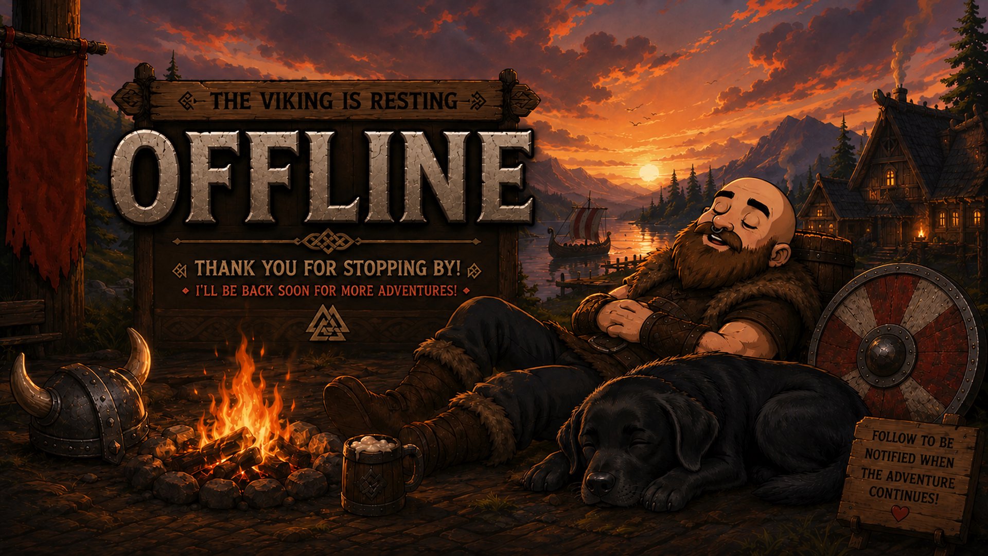 BeardedFeo Offline Background