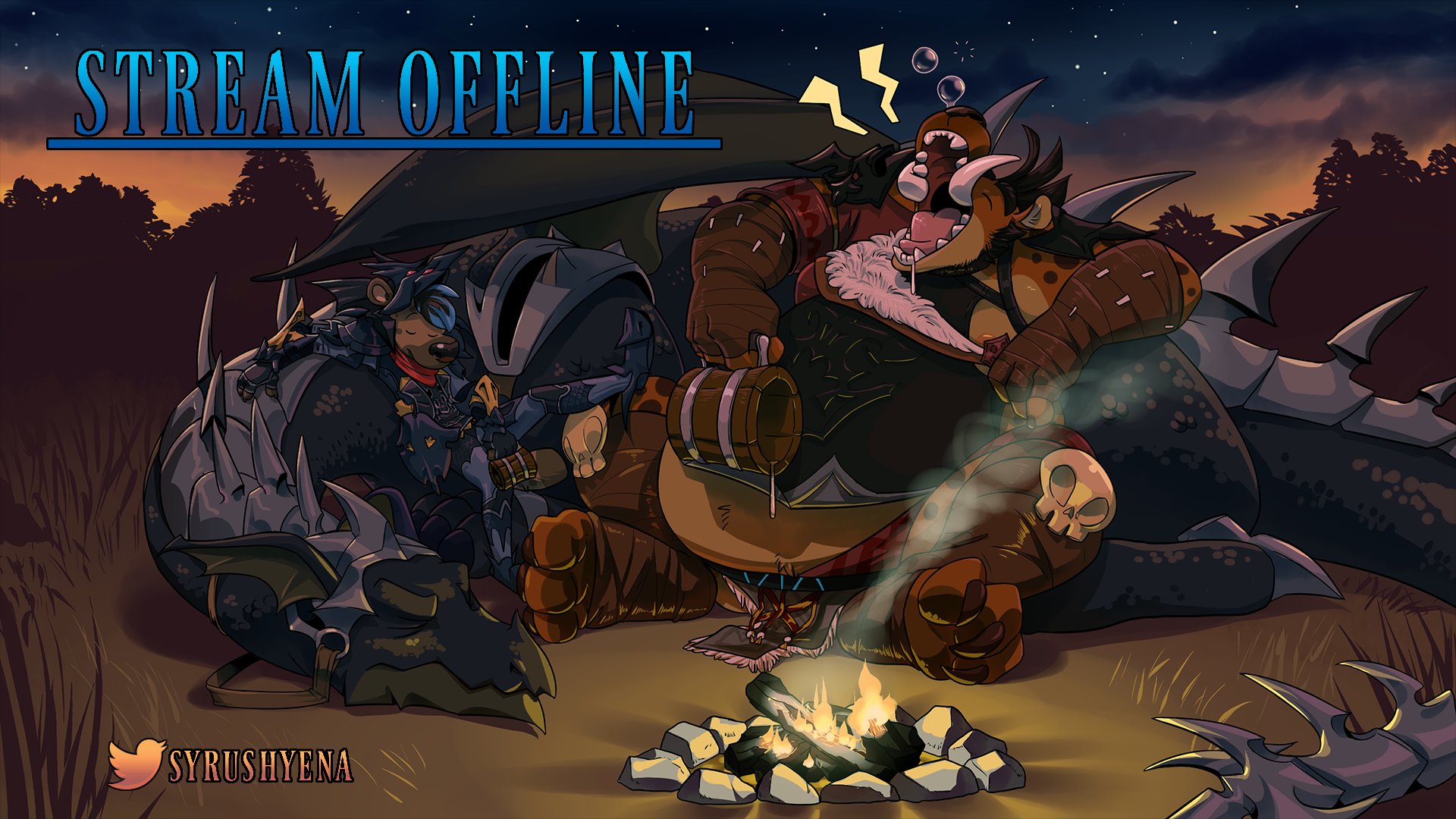 Syrus_Hyena Offline Background