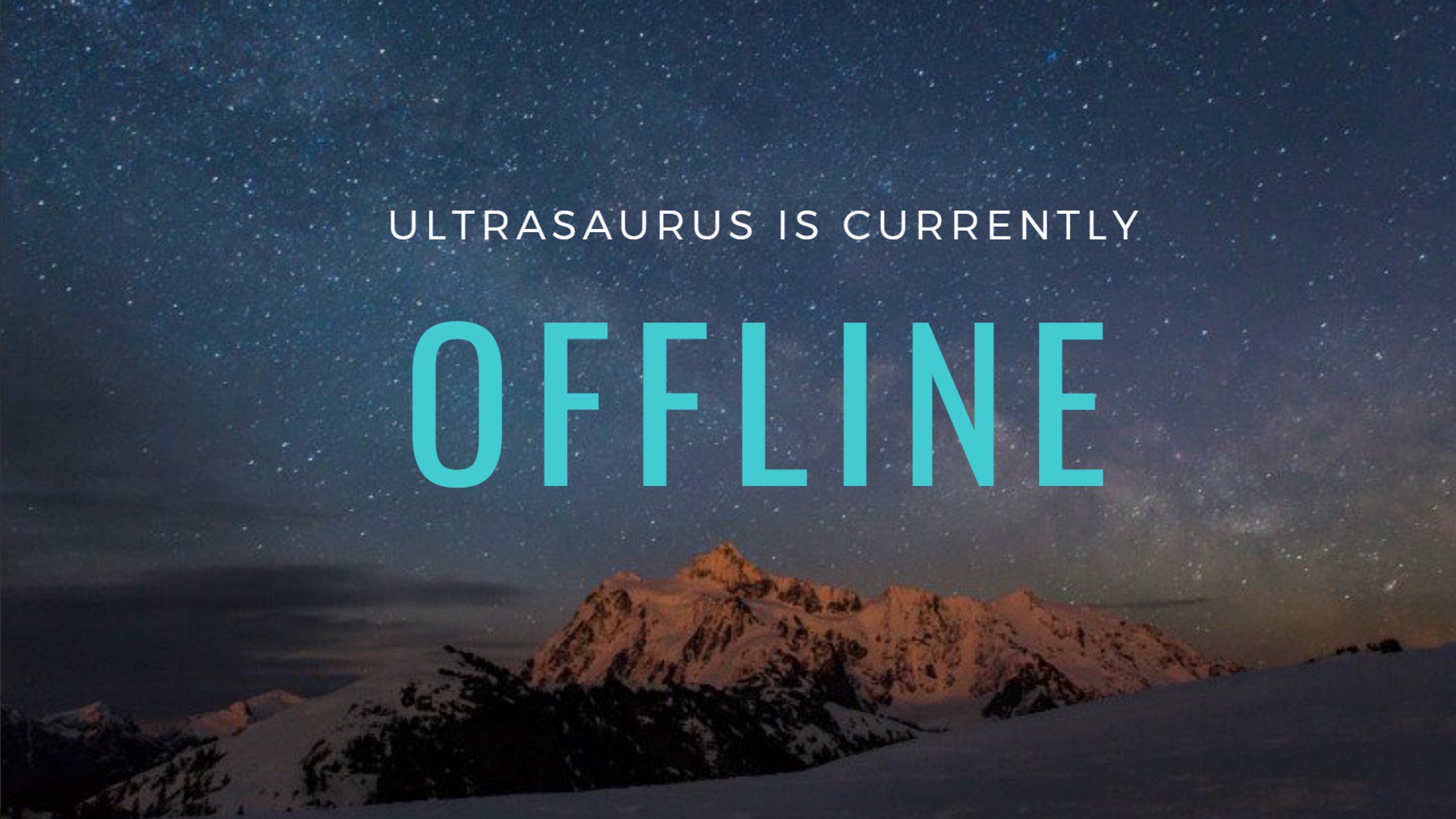 Ultrasaurus Offline Background