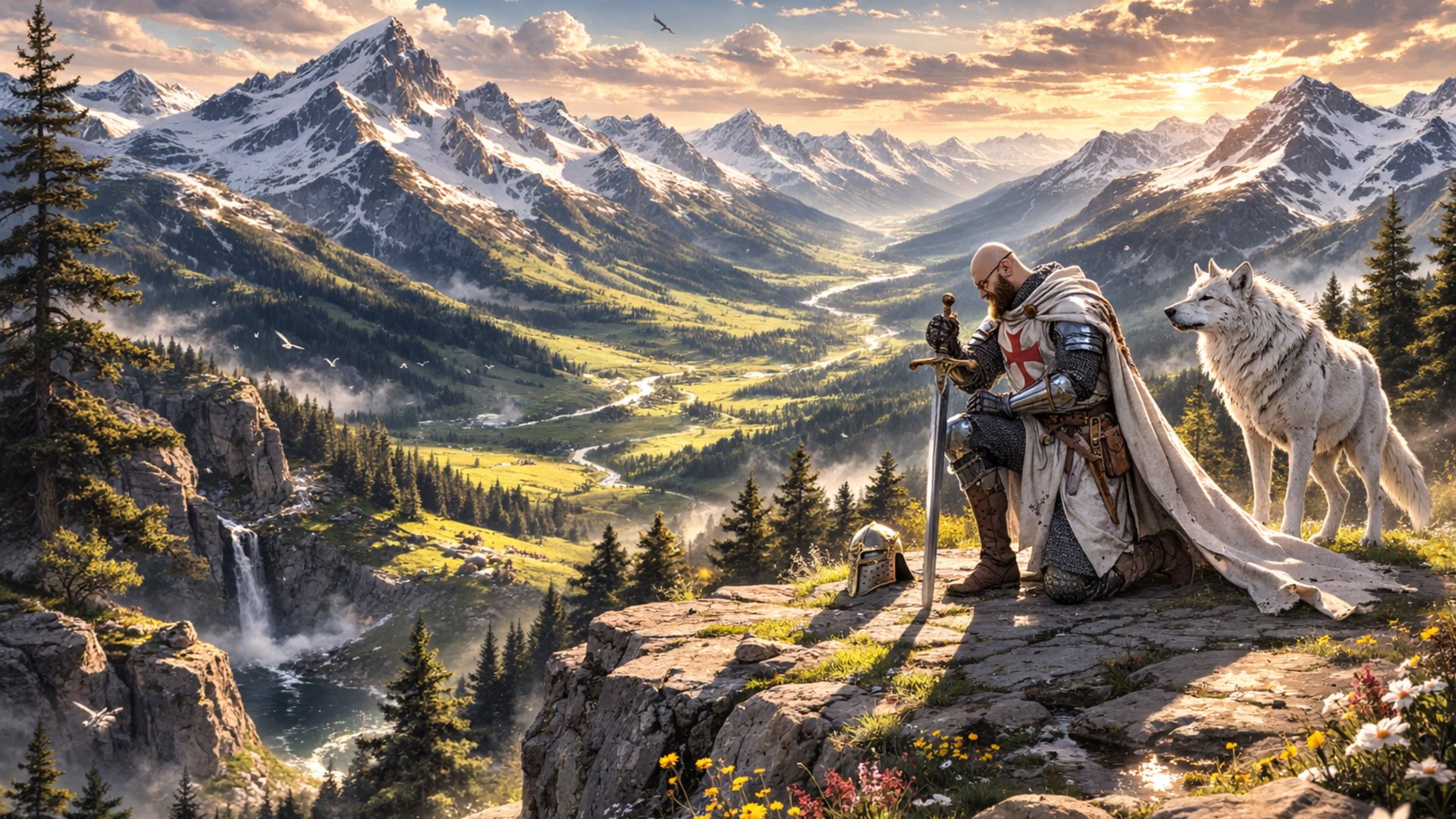 T3hWhiteWolf Offline Background