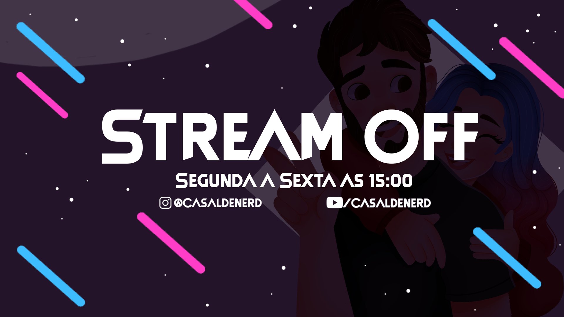 CasalDeNerd Offline Background