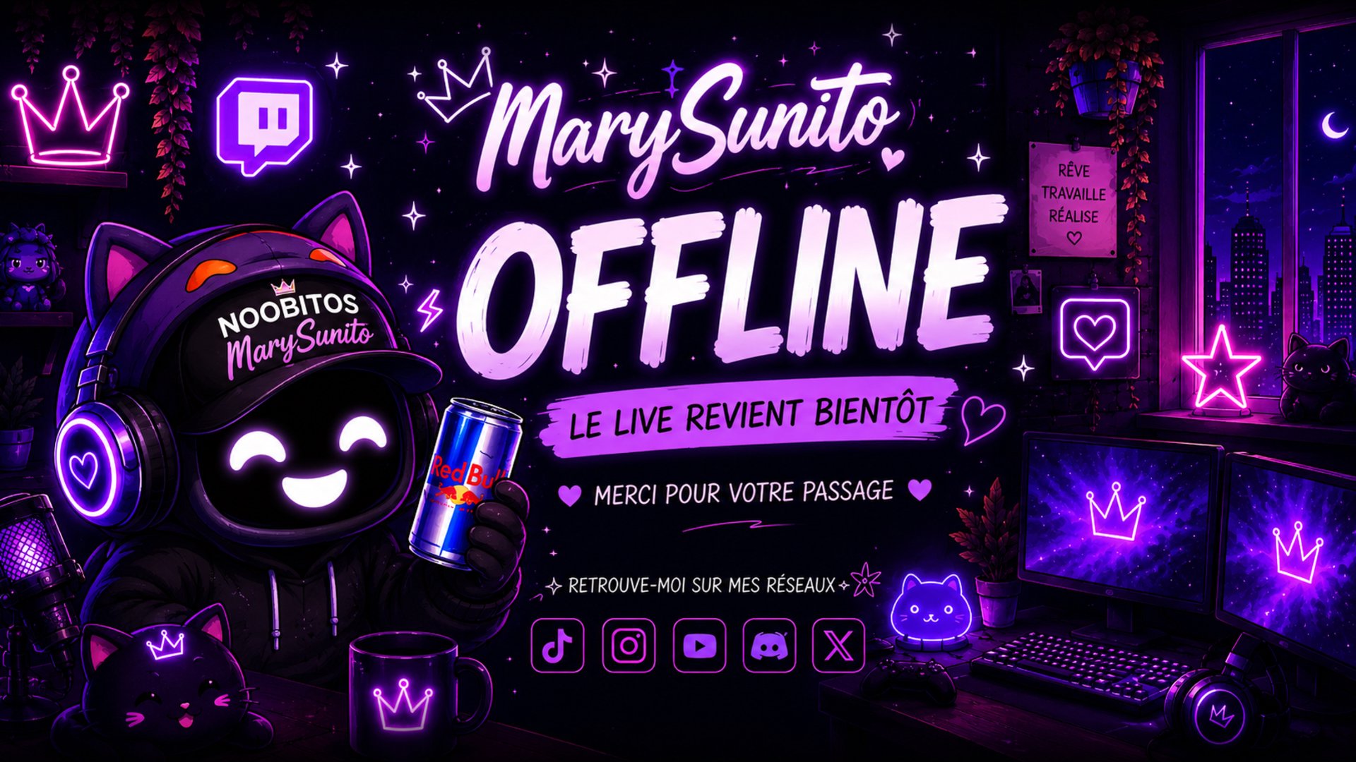 MarySunito Offline Background