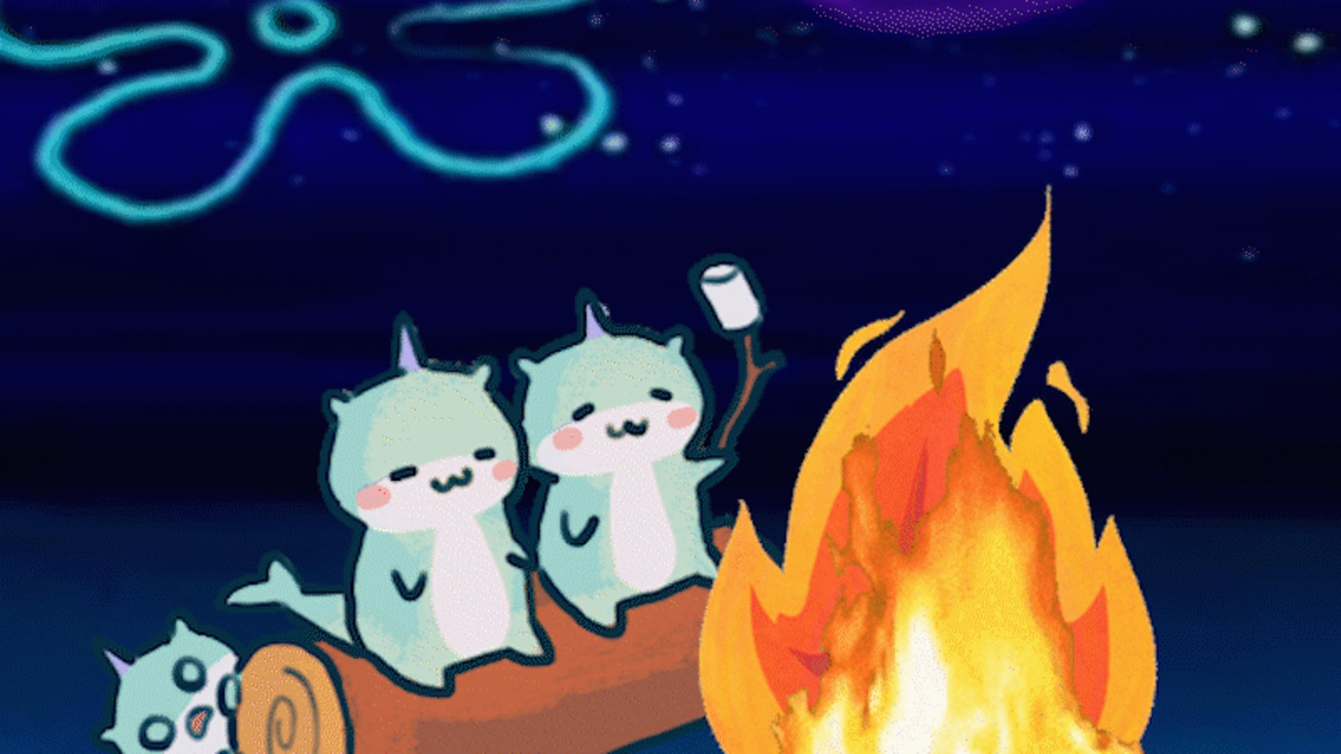 CreamTheOtter Offline Background