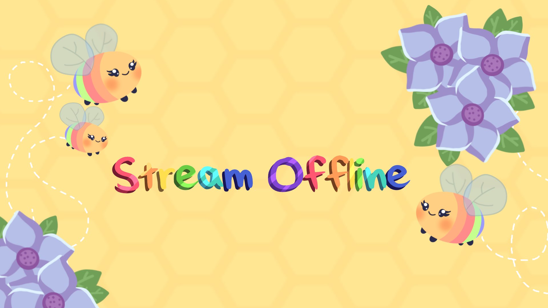 AmRainbowBee Offline Background