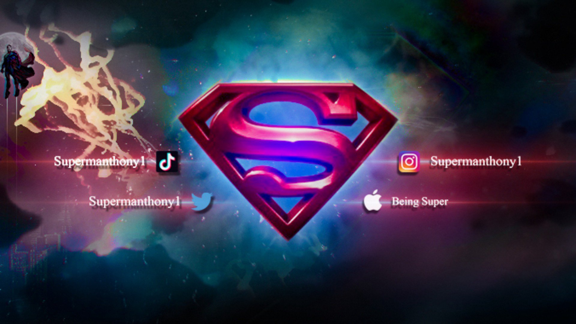 Supermanthony Offline Background