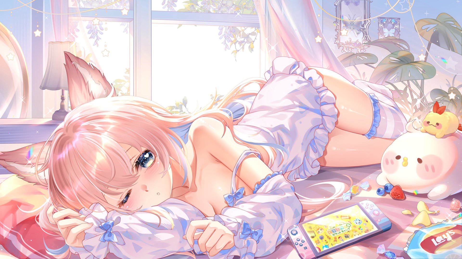 穆夏夏 Offline Background