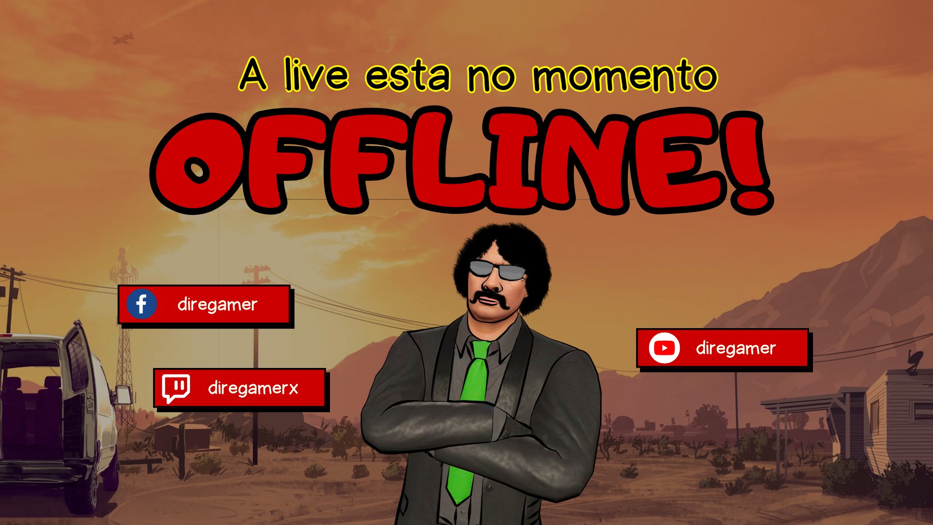 DireGamer Offline Background