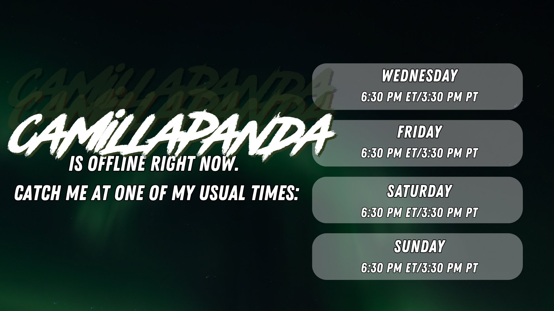 camillapanda Offline Background