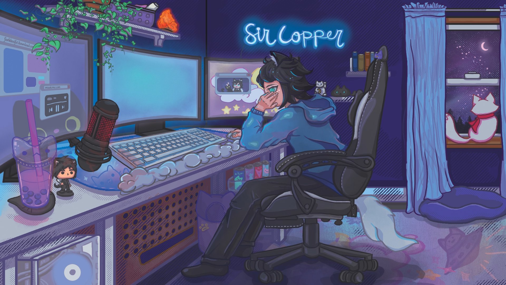 SirCopper_ Offline Background