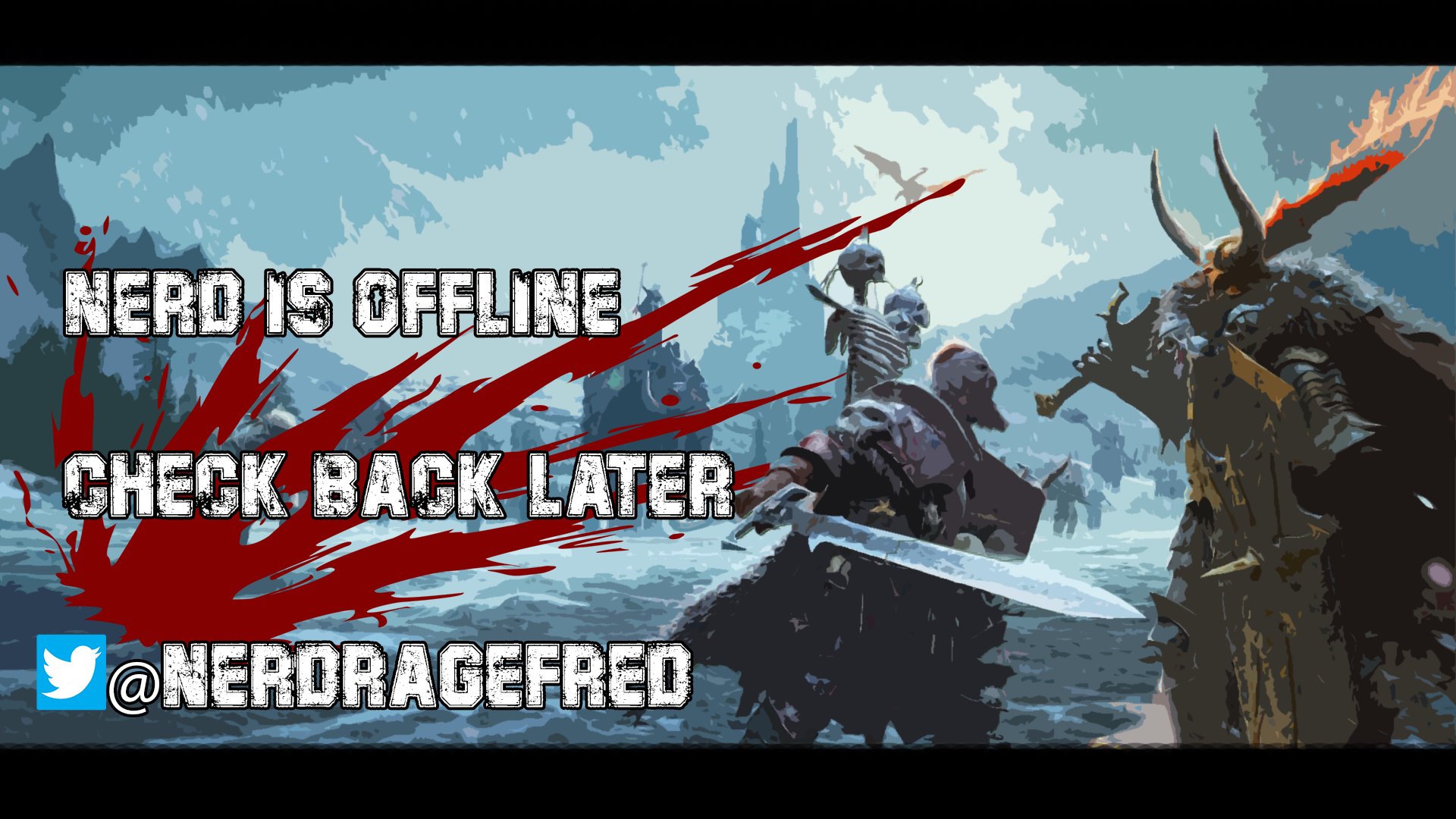 NerdrageFred Offline Background