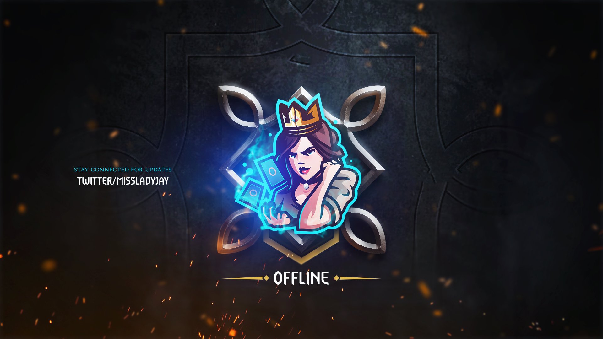 MissLadyJay Offline Background