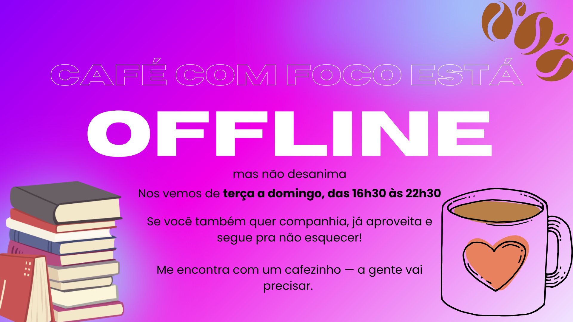 cafecomfoco Offline Background