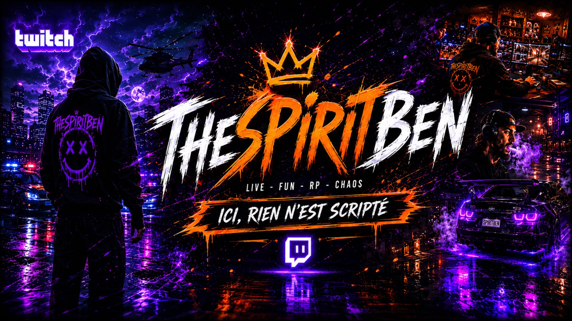 ThespiritBEN Offline Background