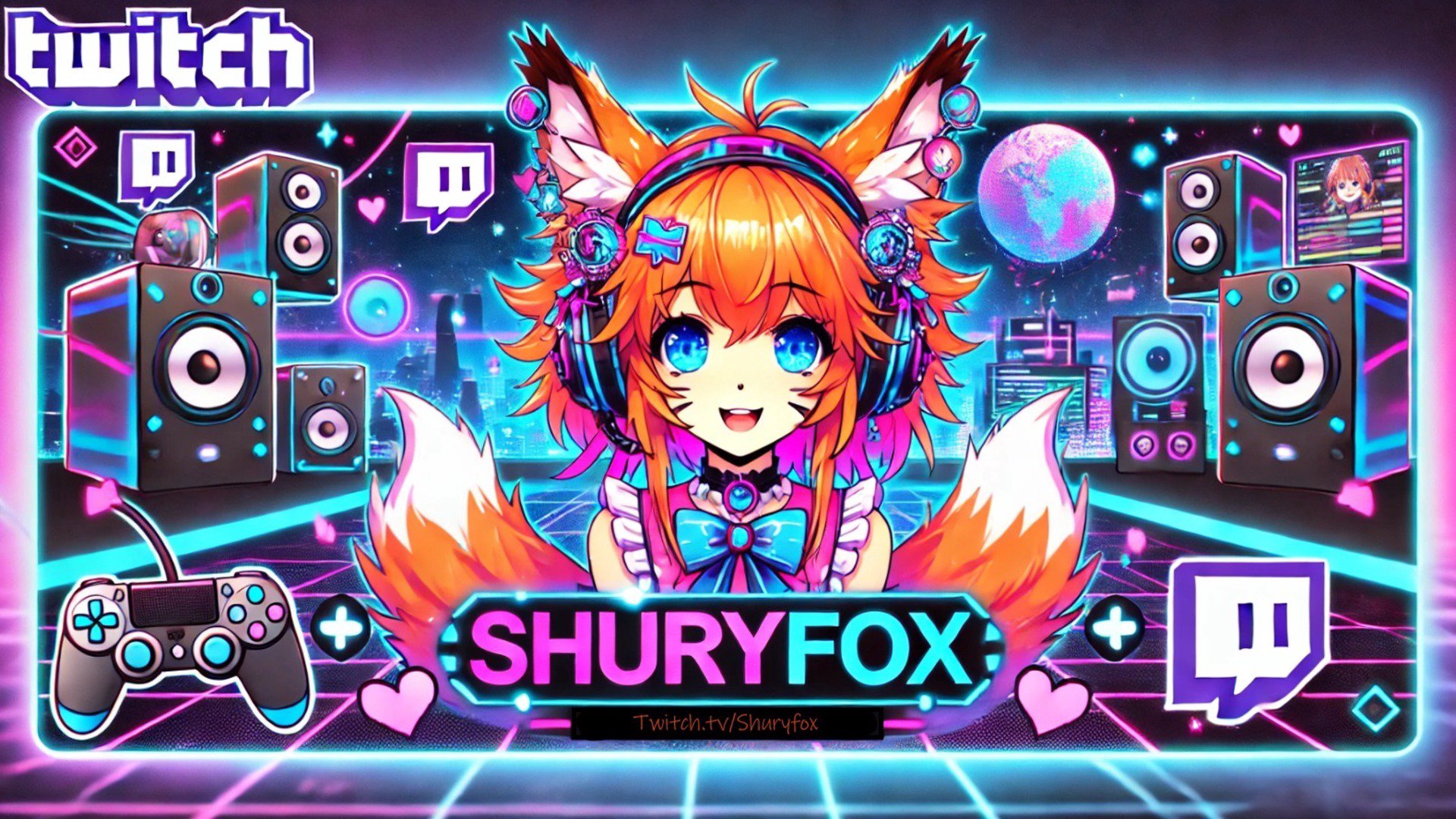 Shuryfox Offline Background