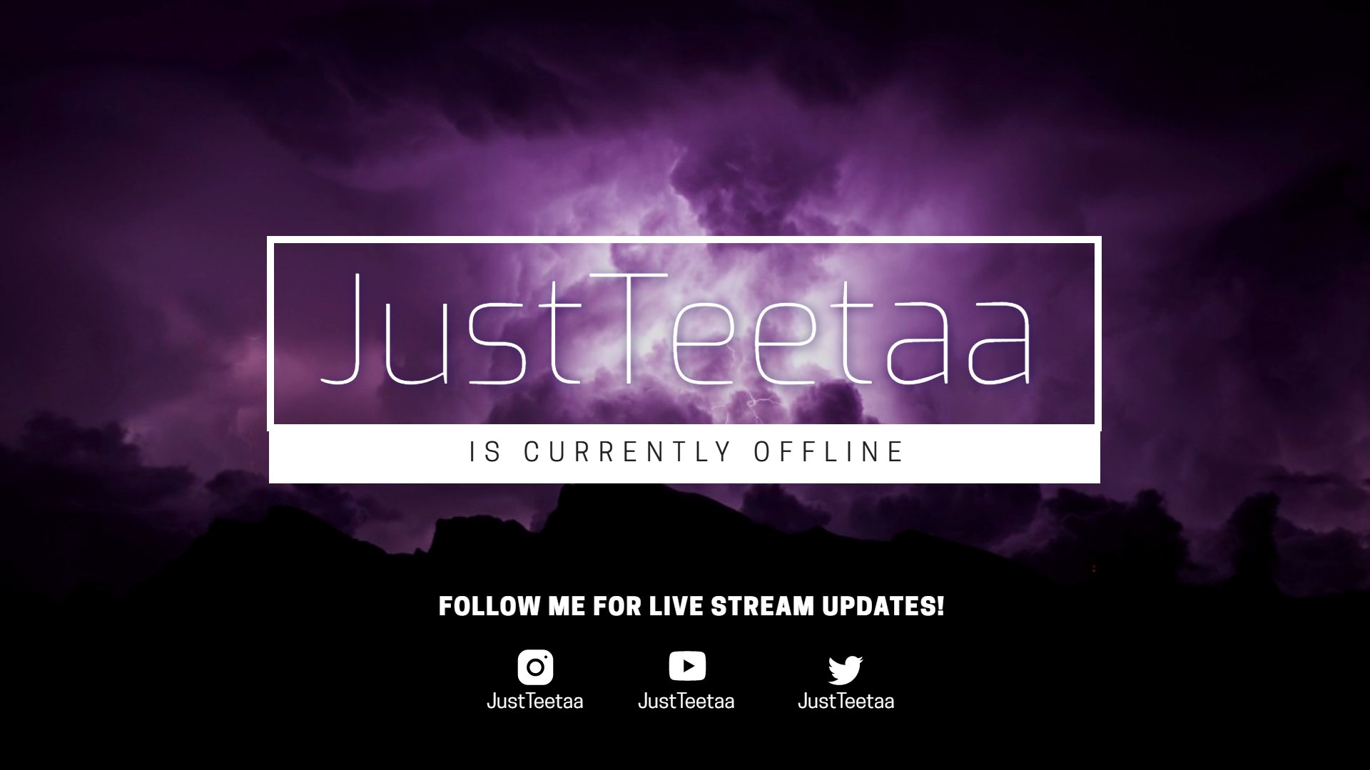 JustTeetaa Offline Background