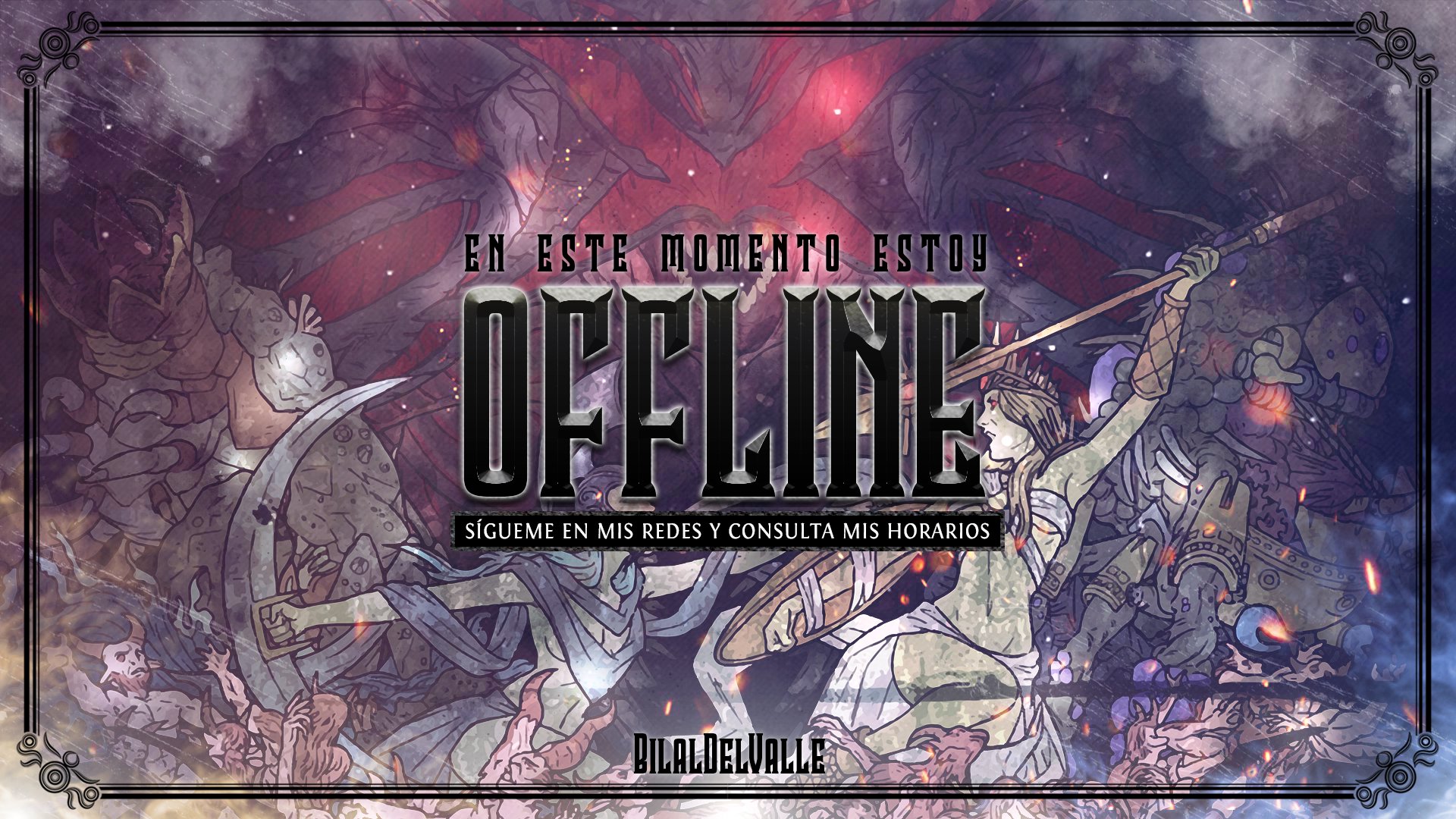 BilalDelValle Offline Background