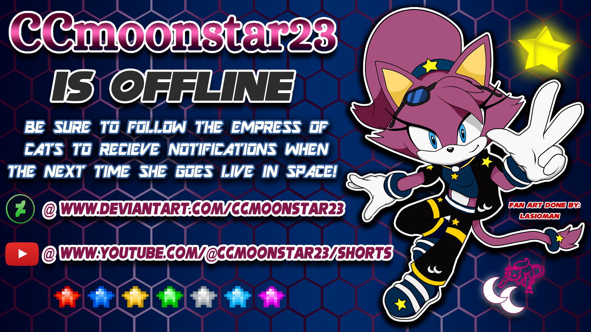 CCmoonstar23 Offline Background