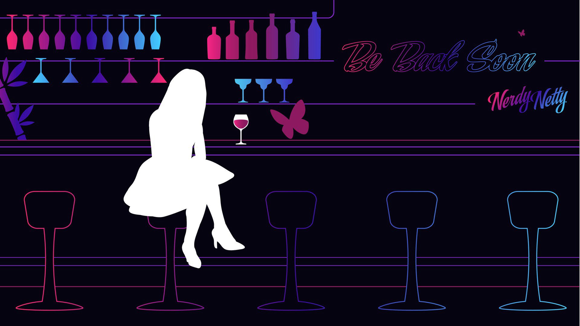 NerdyNetty Offline Background