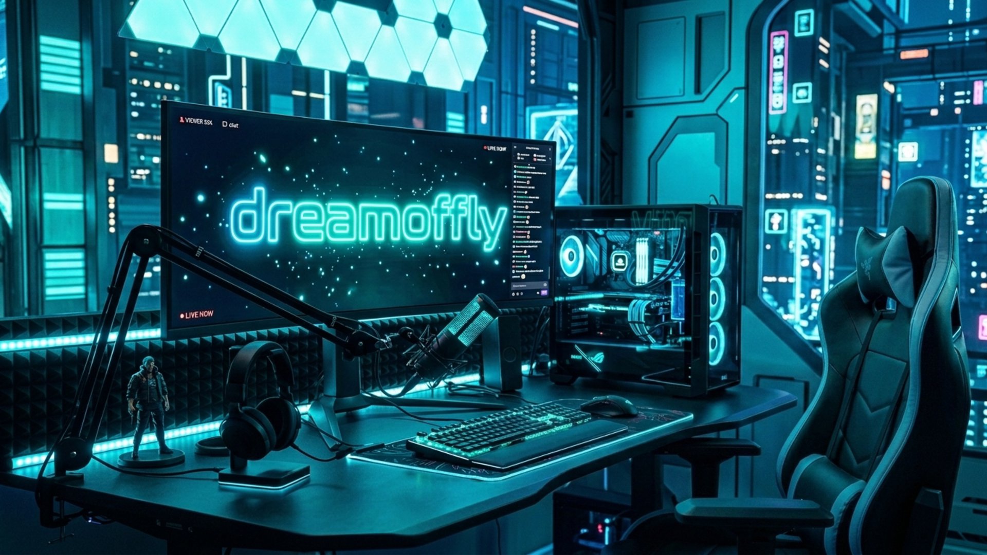 dreamoffly_stream Offline Background