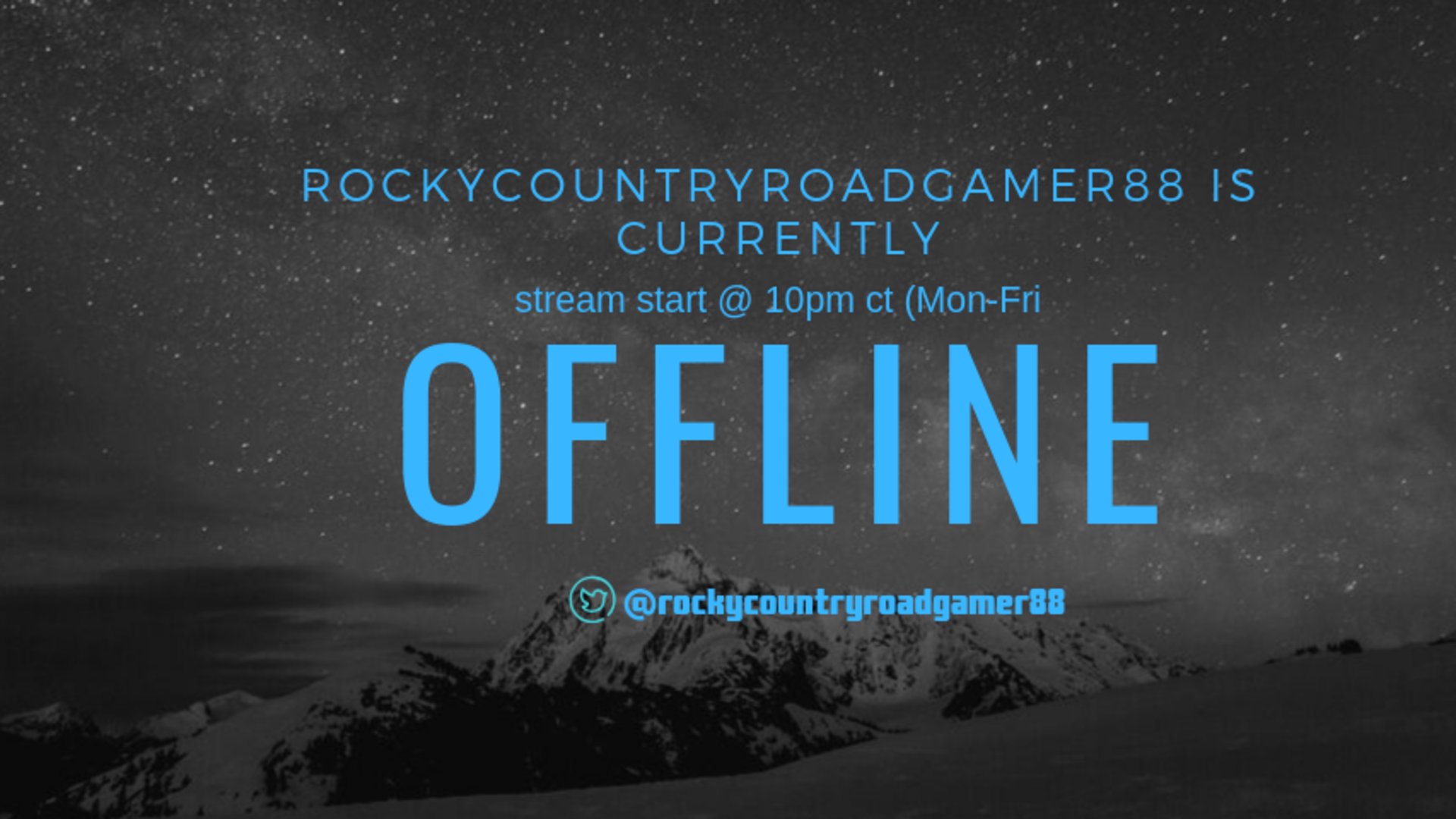 rockycountryroadgamer88 Offline Background