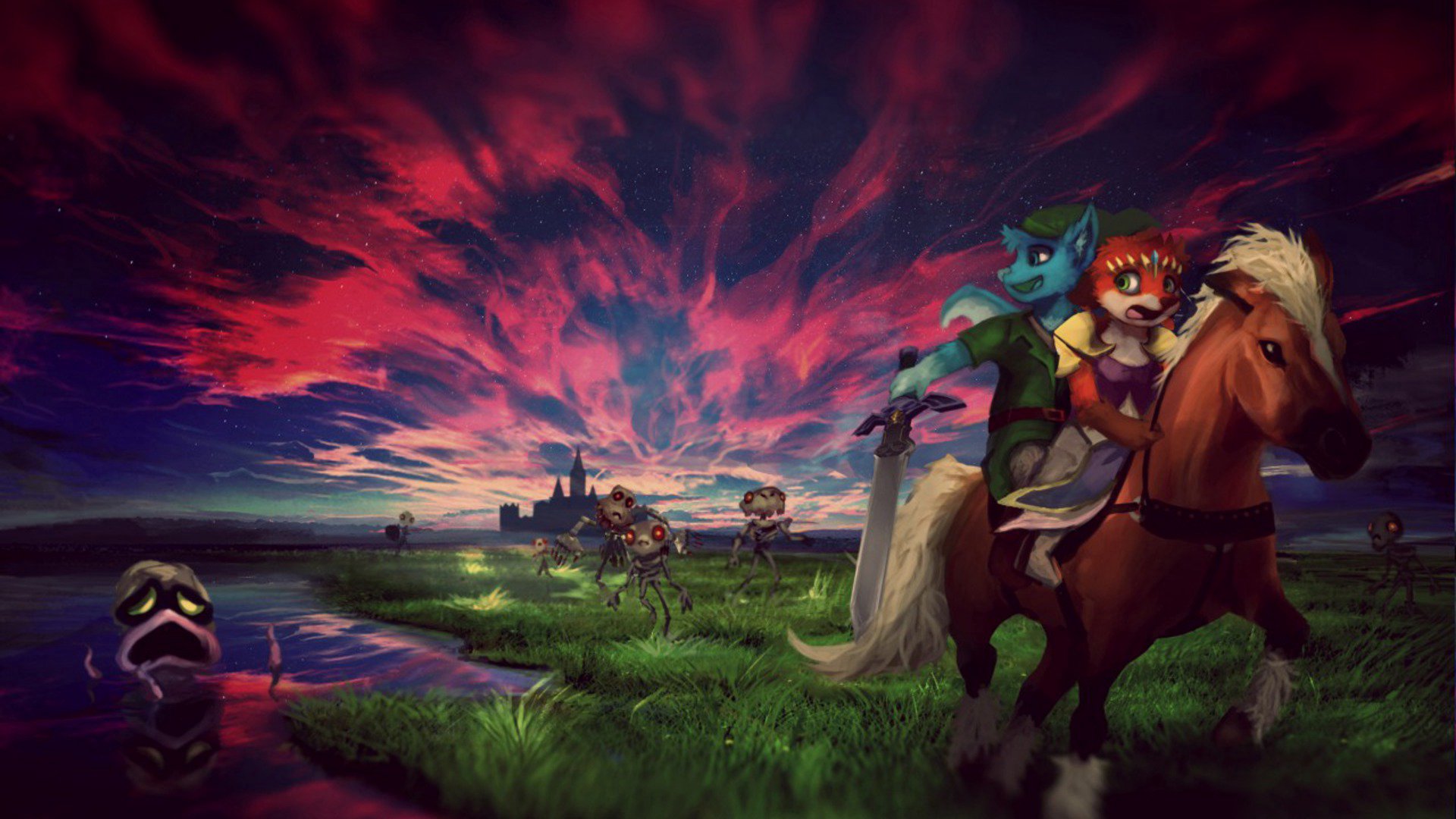 lupus_et_vulpes Offline Background