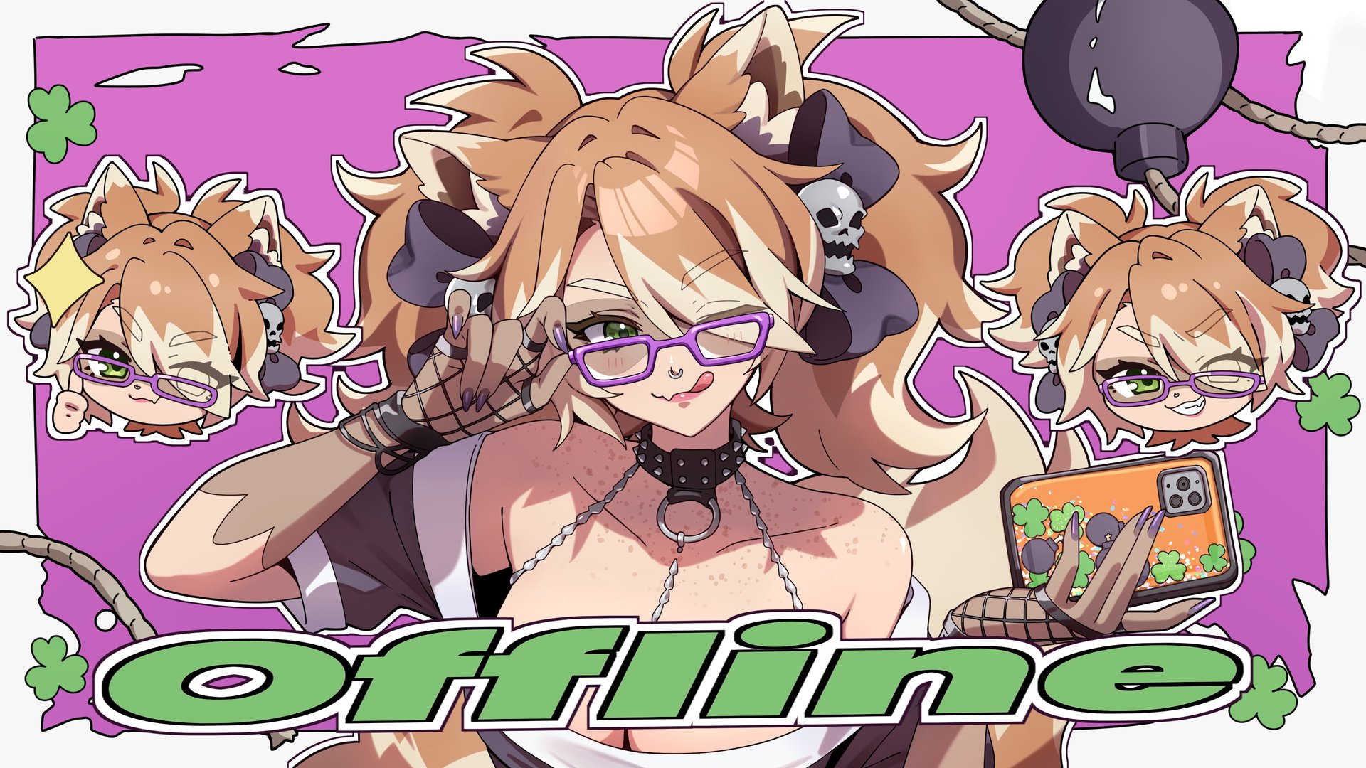 KamilaBombette Offline Background