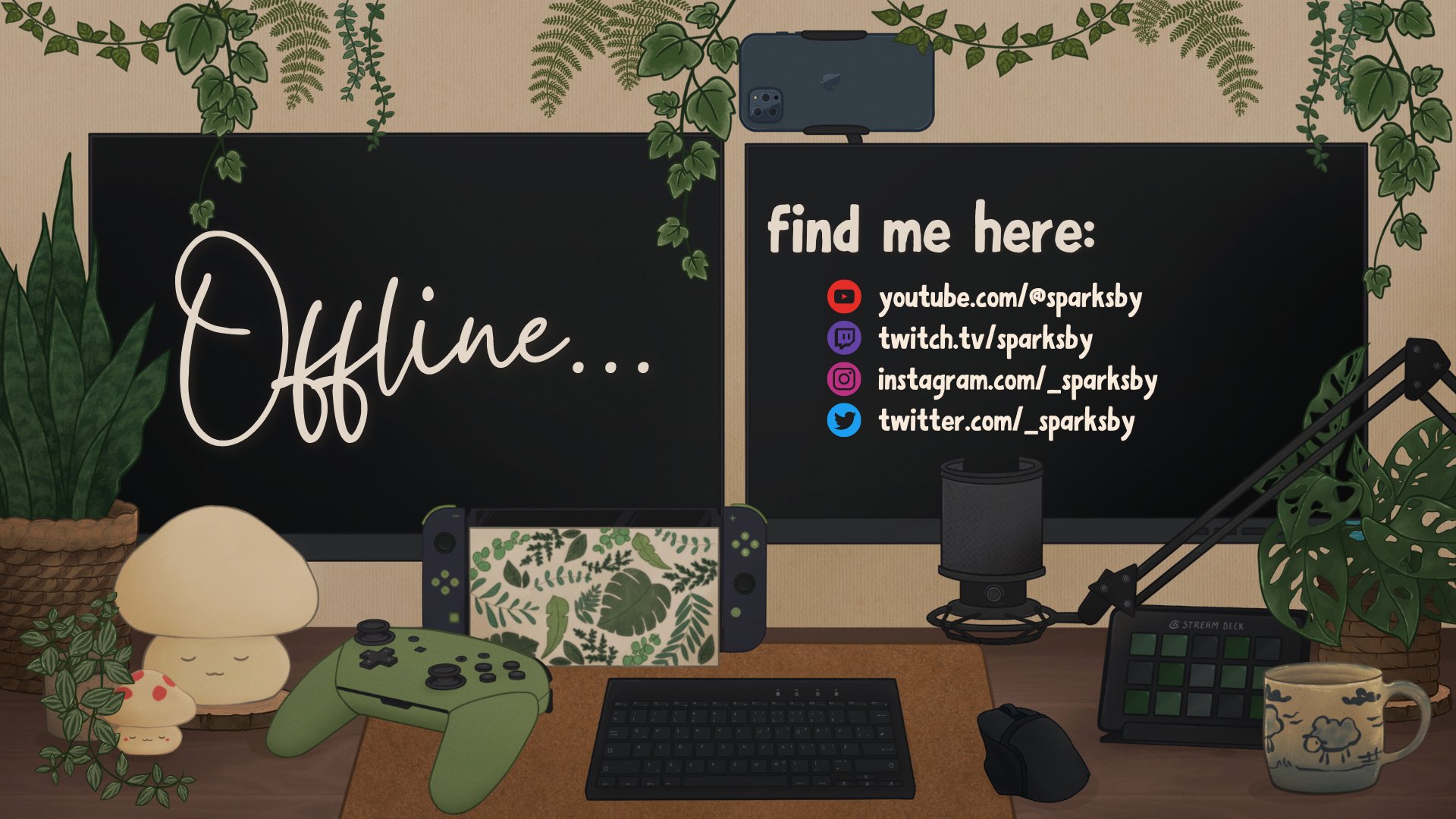 sparksby Offline Background