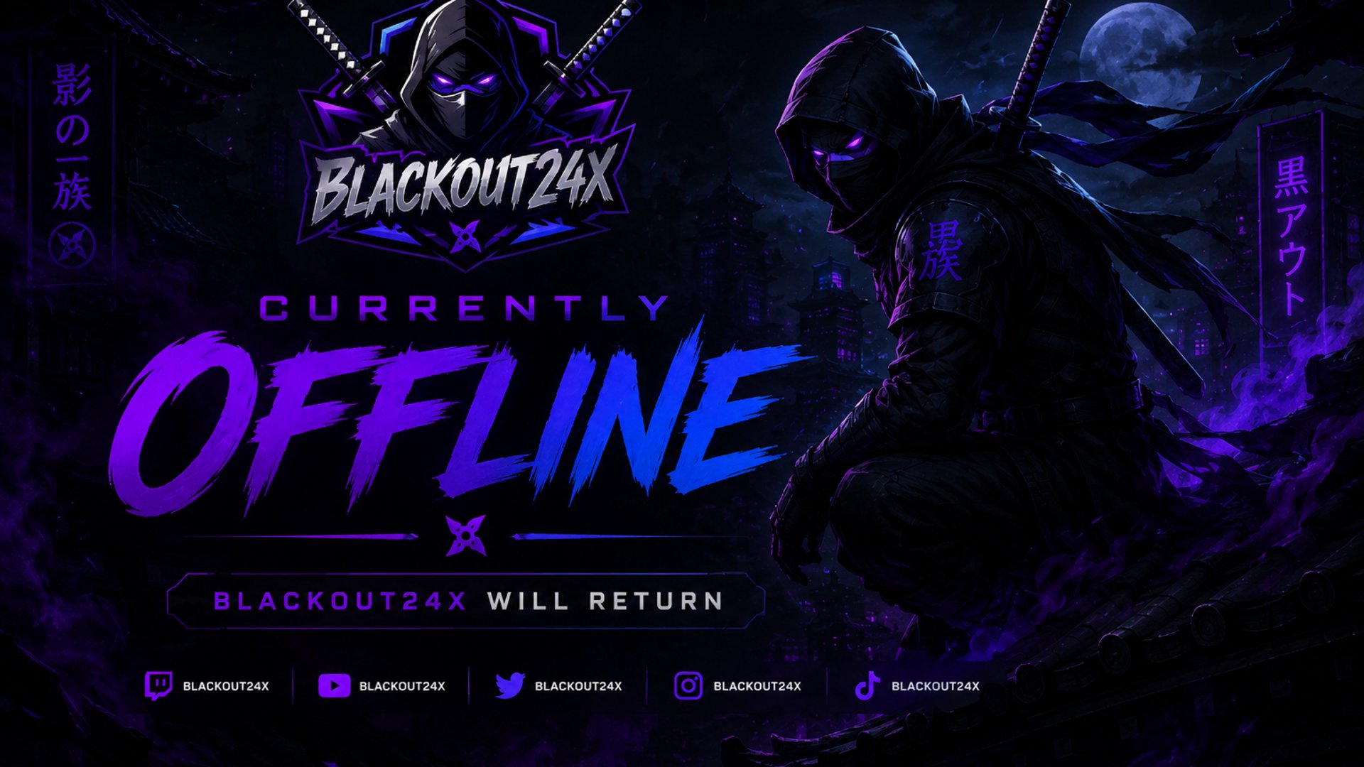 BlackOut24x Offline Background