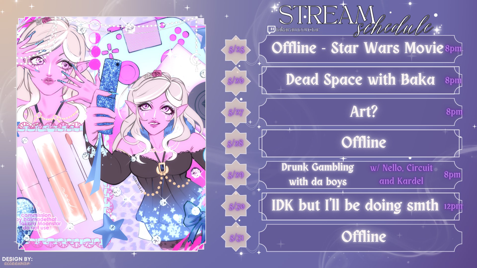 TakaraMoonstar Offline Background