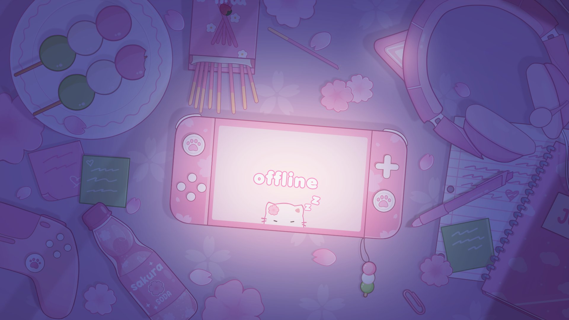 櫻井茜 Offline Background