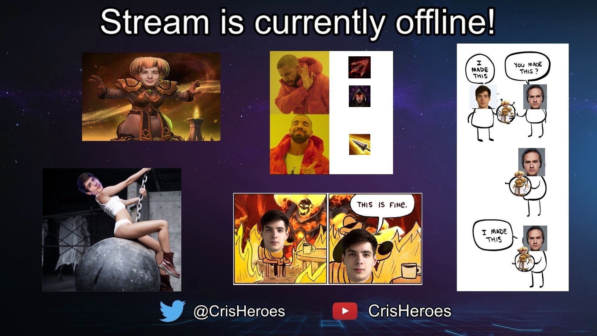 CrisHeroes Offline Background