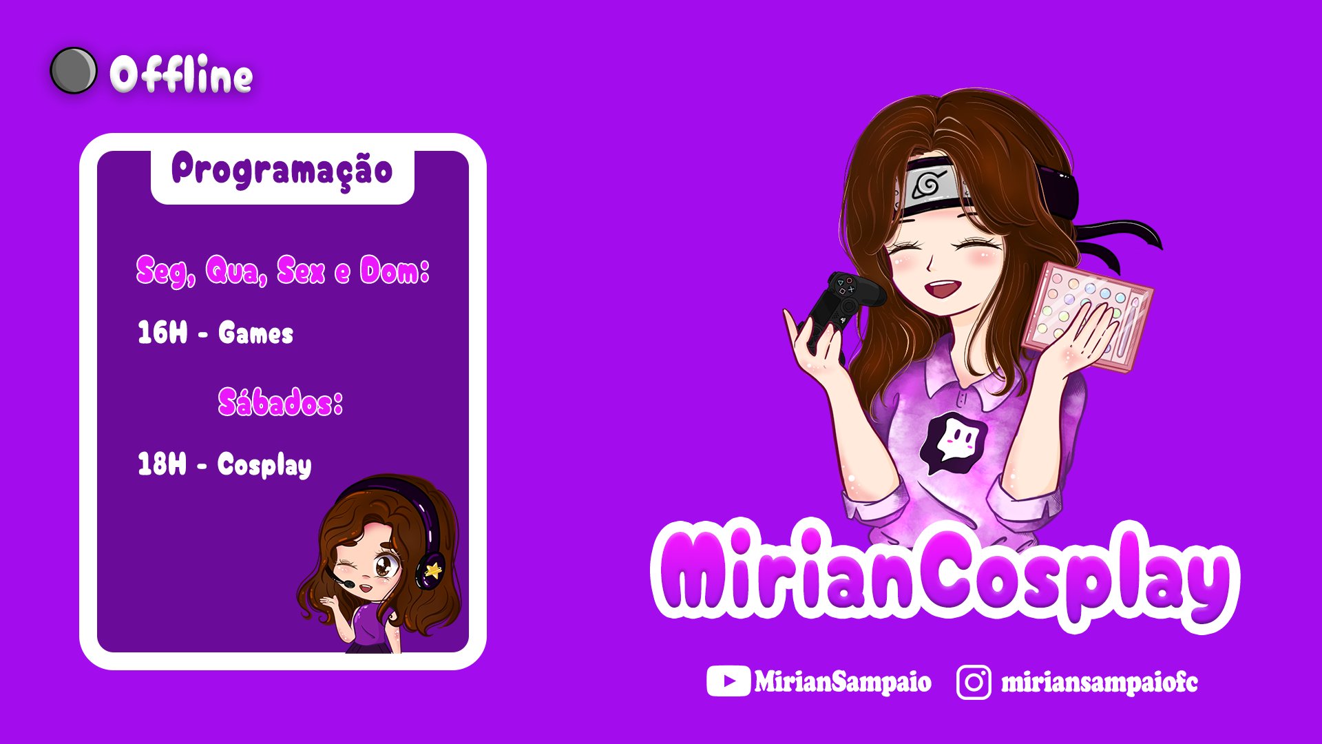 MirianCosplay Offline Background