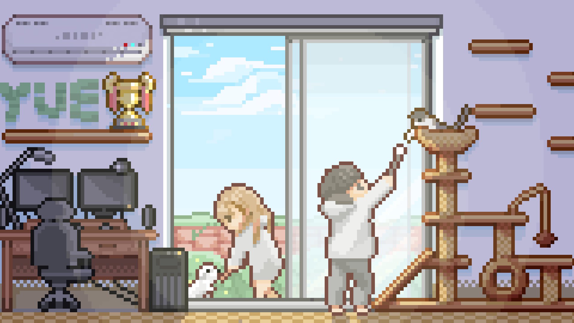 小草 Offline Background