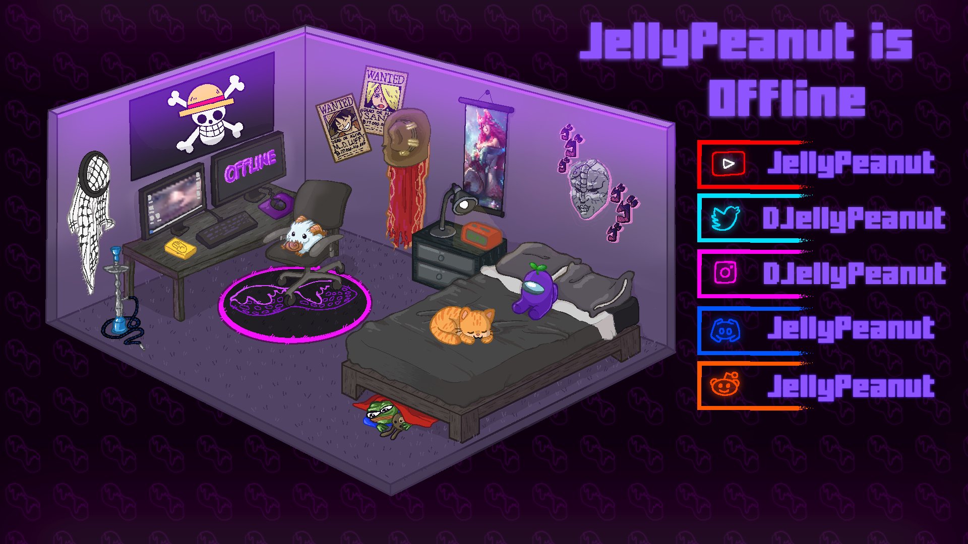 Jellypeanut Offline Background