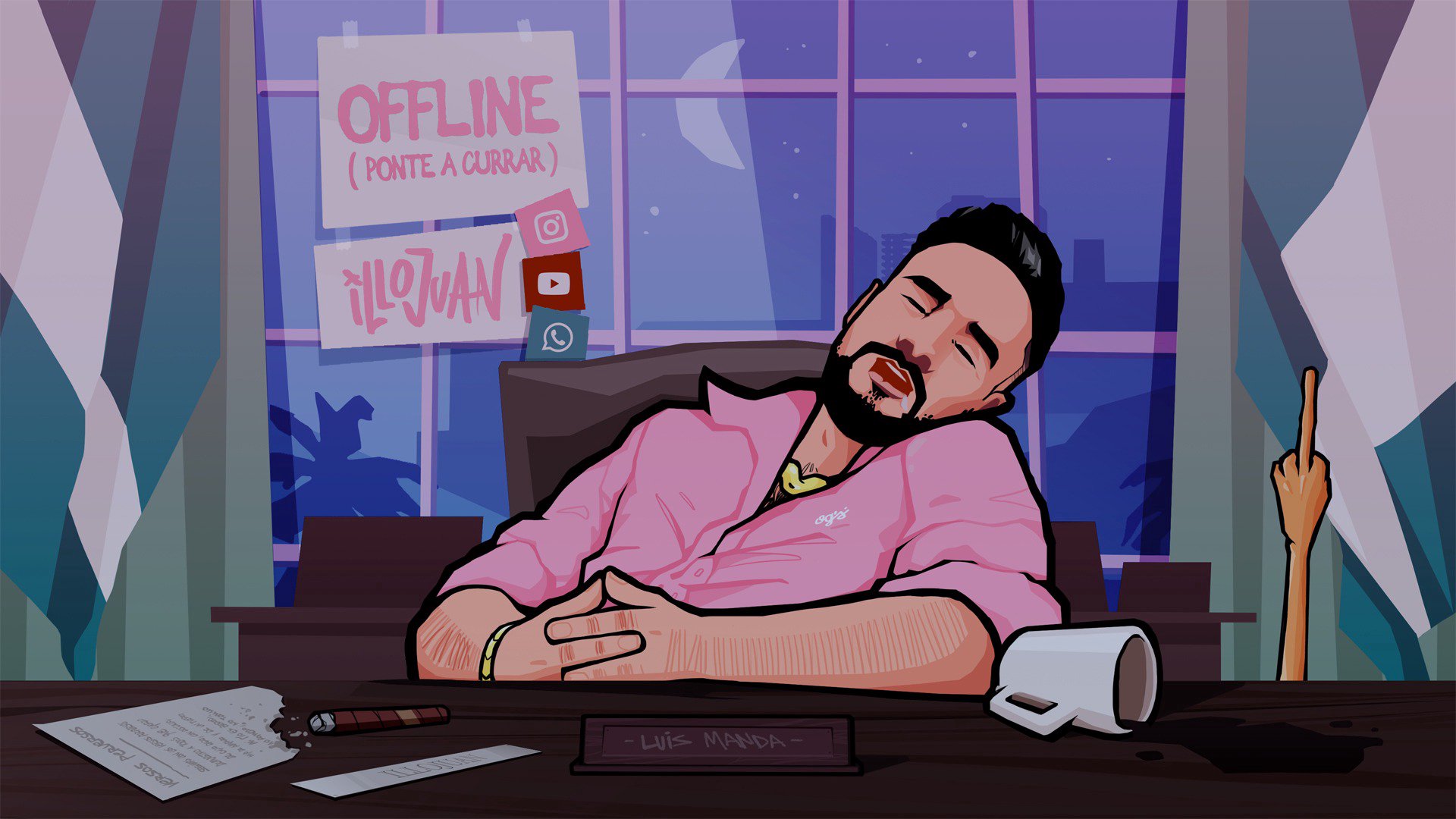 IlloJuan Offline Background