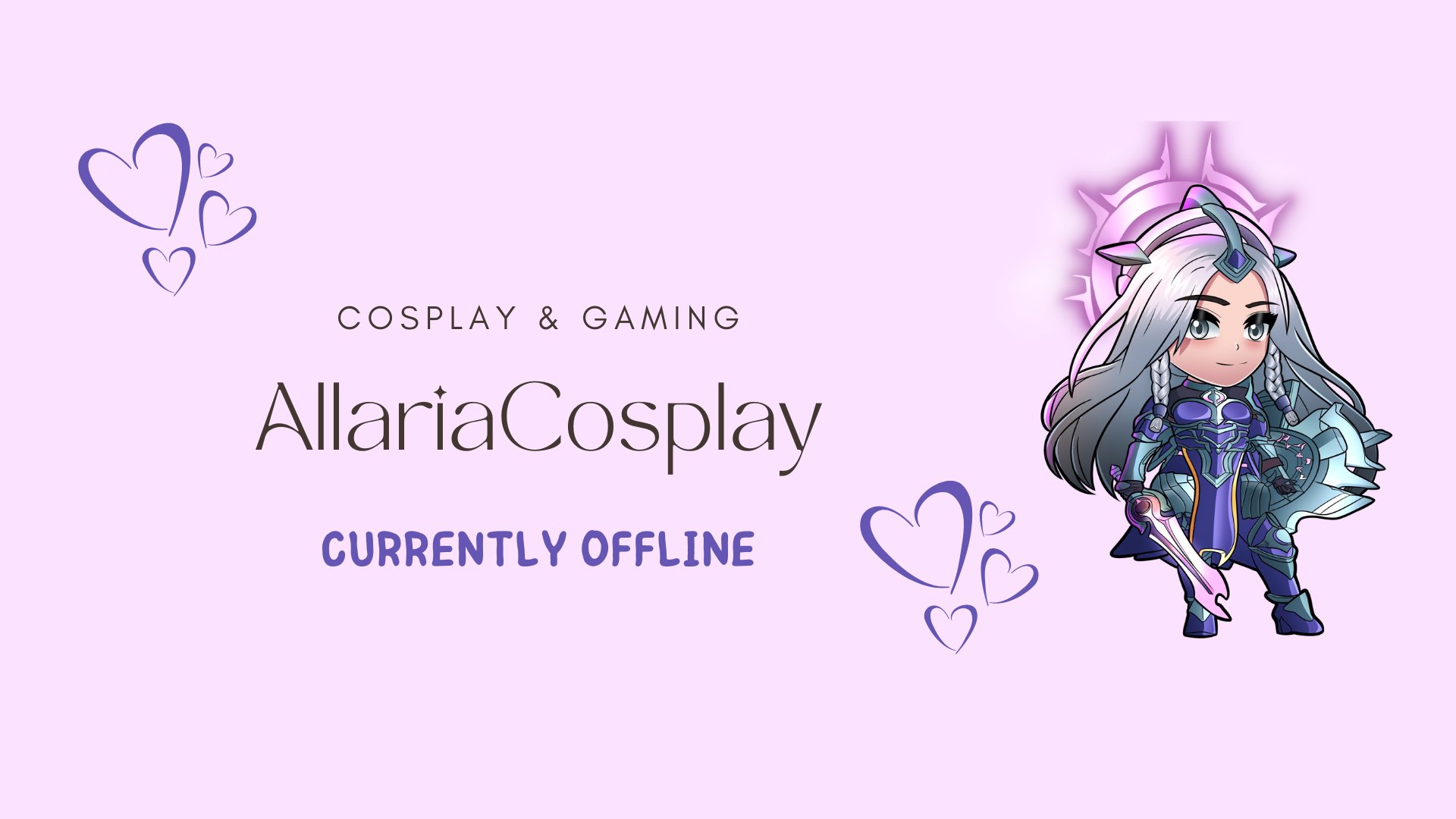 AllariaCosplay Offline Background