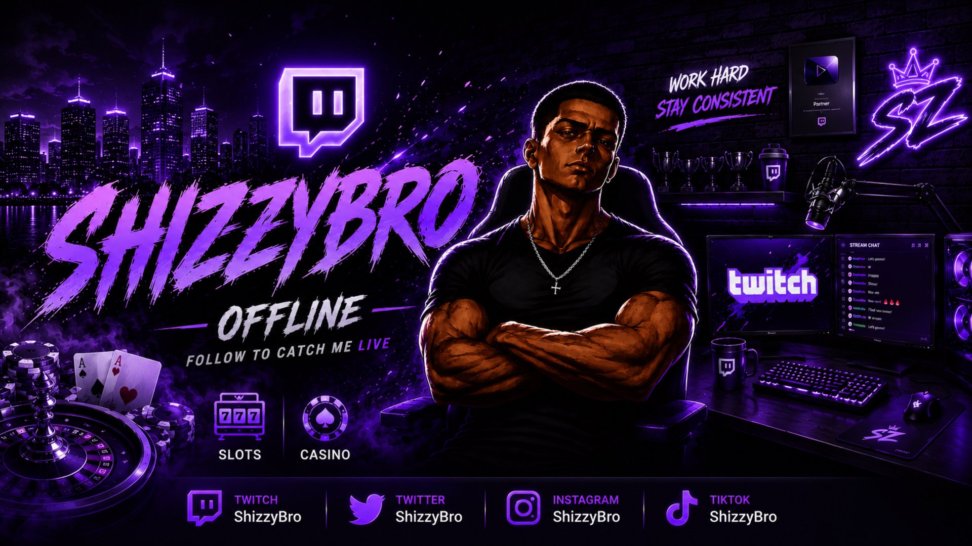 ShizzyBro Offline Background