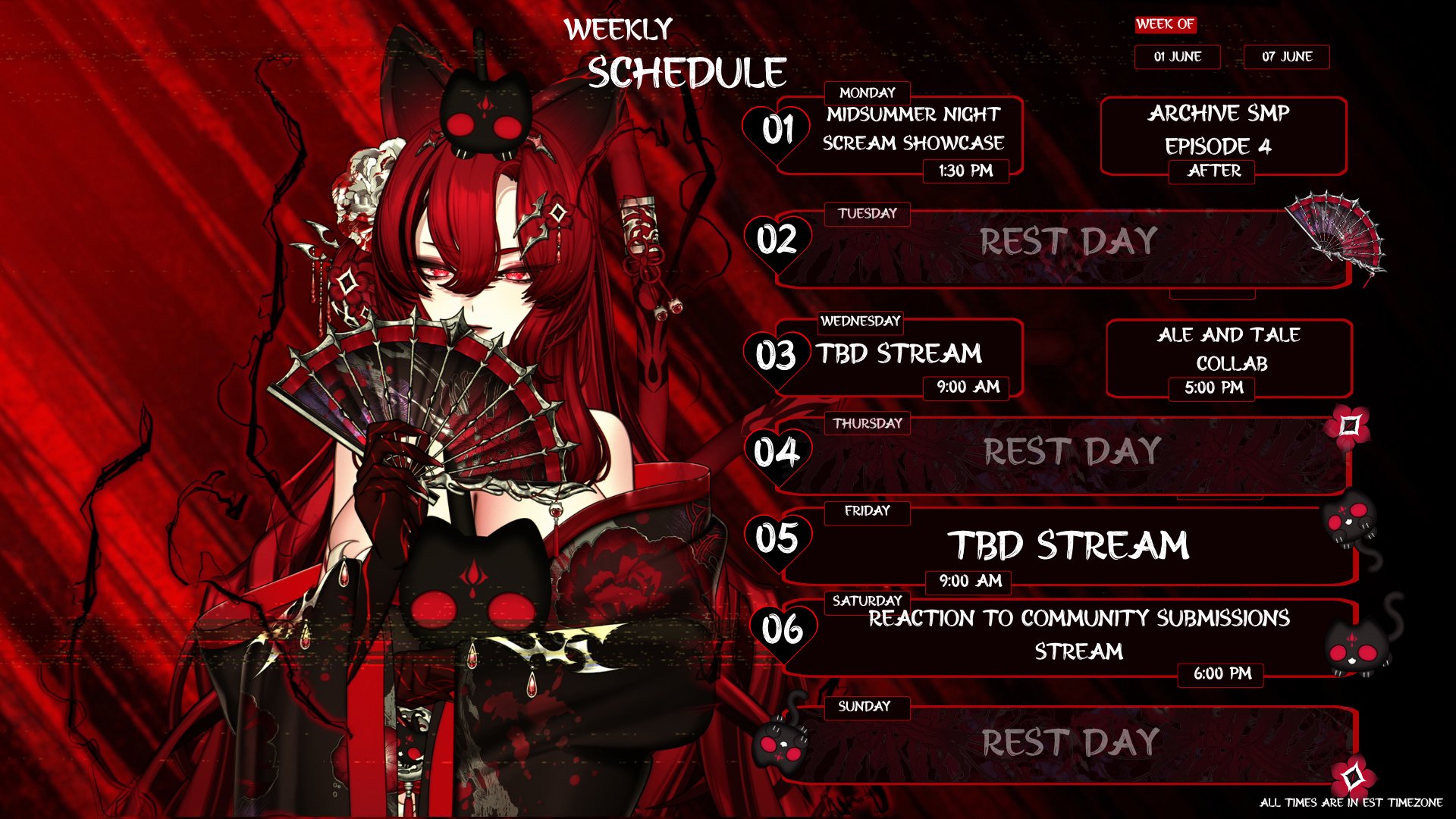CrimsonBloodCat Offline Background