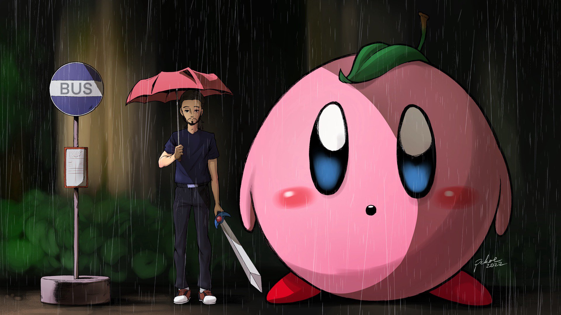 KirbysLinkschwert Offline Background