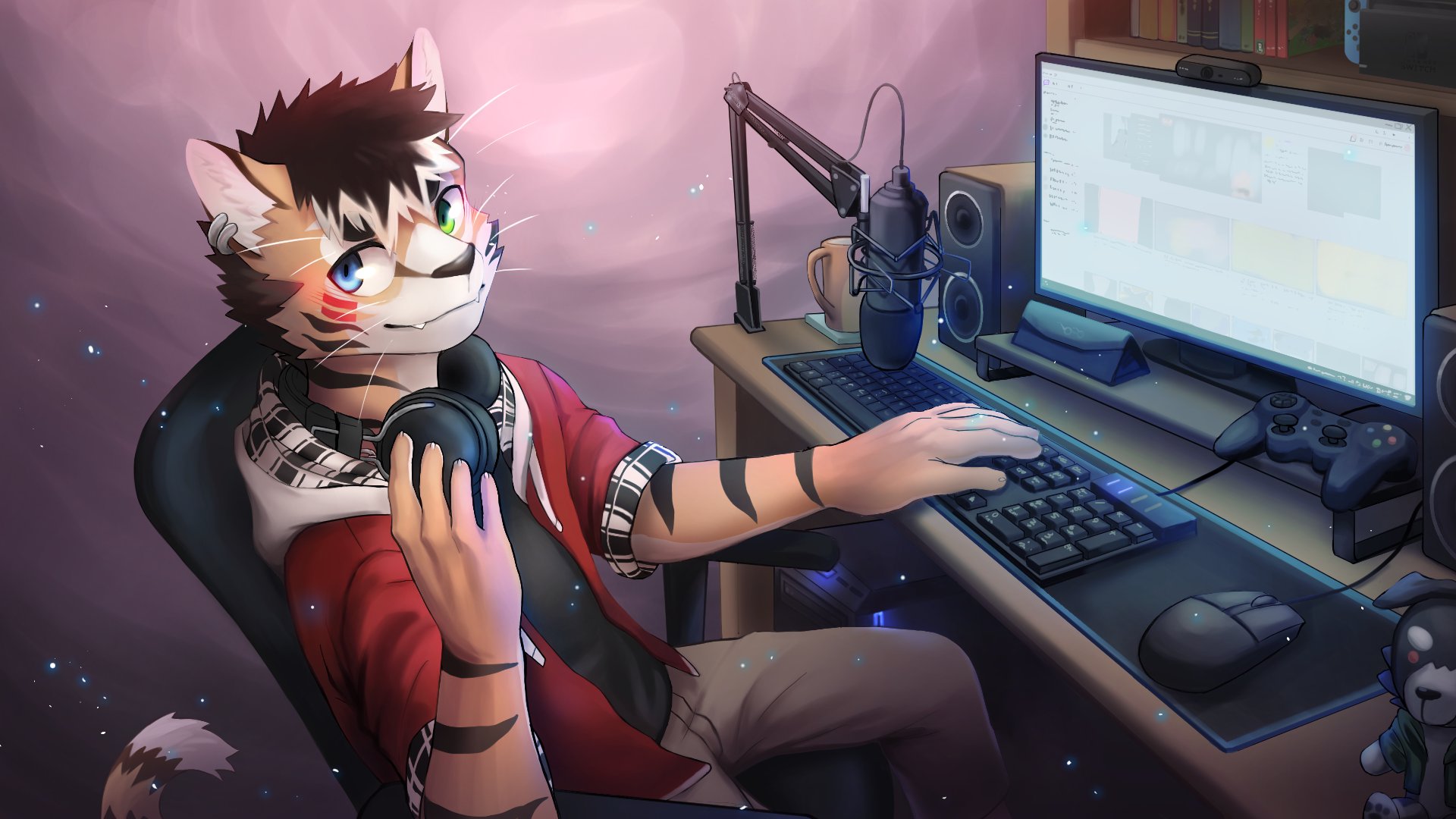 哈吉はち Offline Background