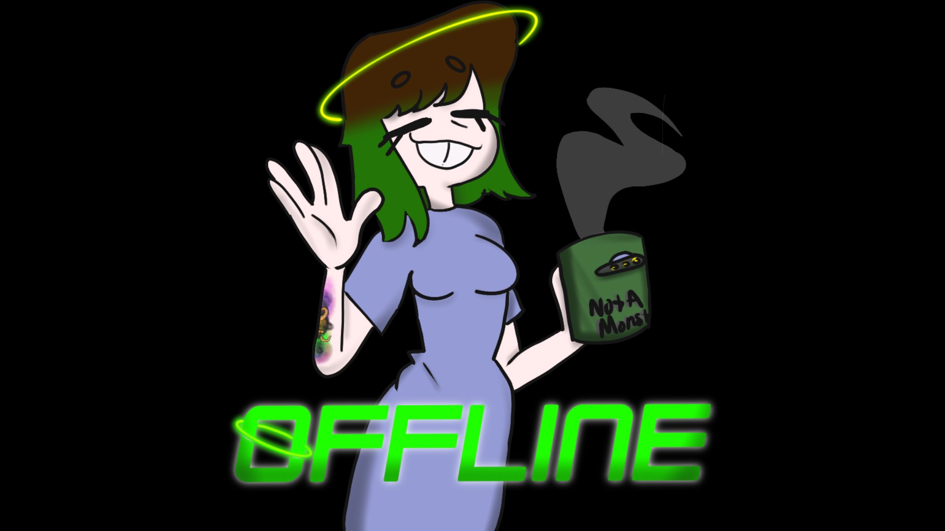 saturnisgreen Offline Background