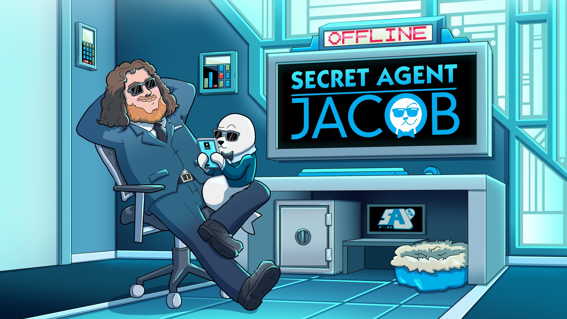 SecretAgentJacob Offline Background