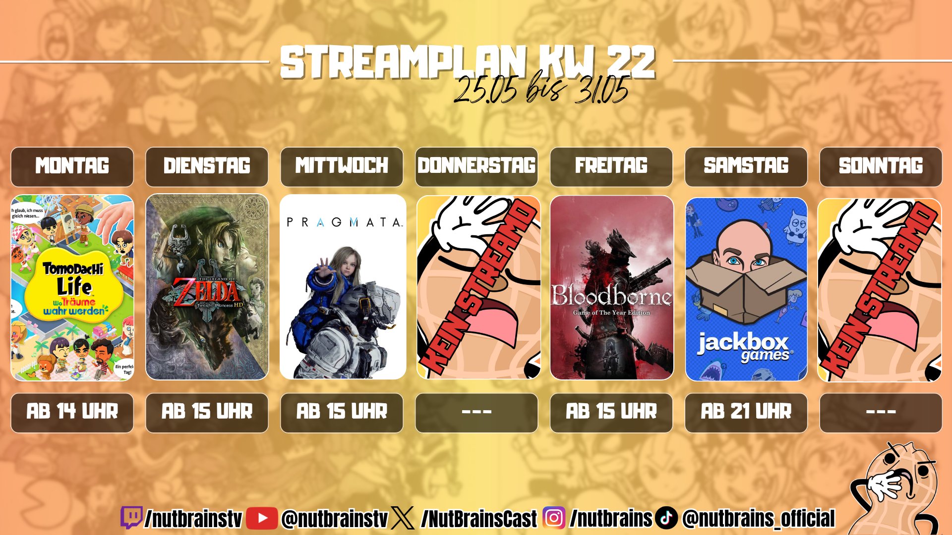 NutBrainsTV Offline Background