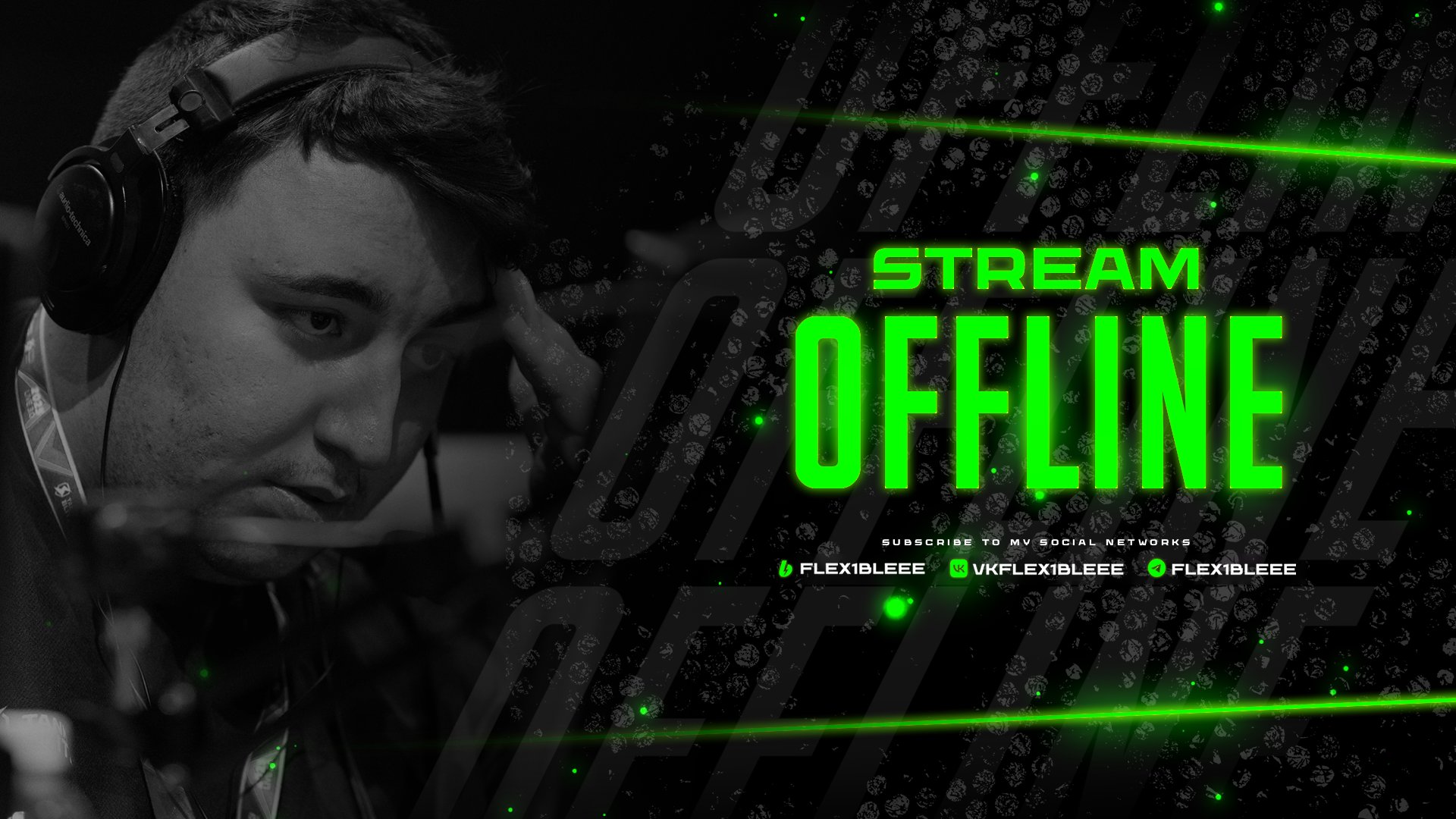flex1bleee007 Offline Background
