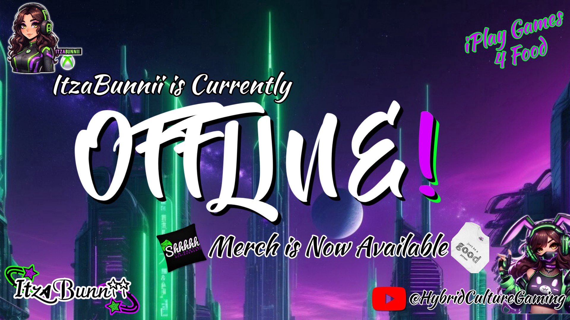 ItzaBunnii Offline Background