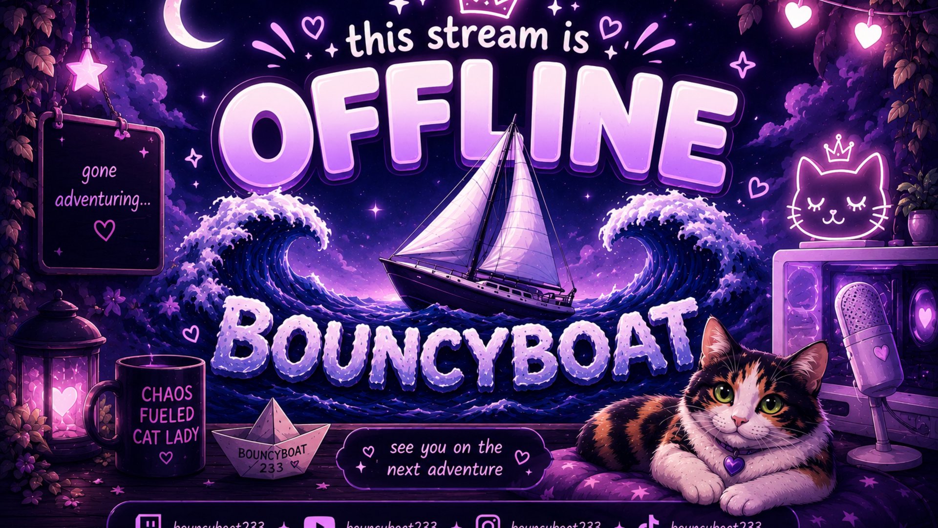 BouncyBoat233 Offline Background