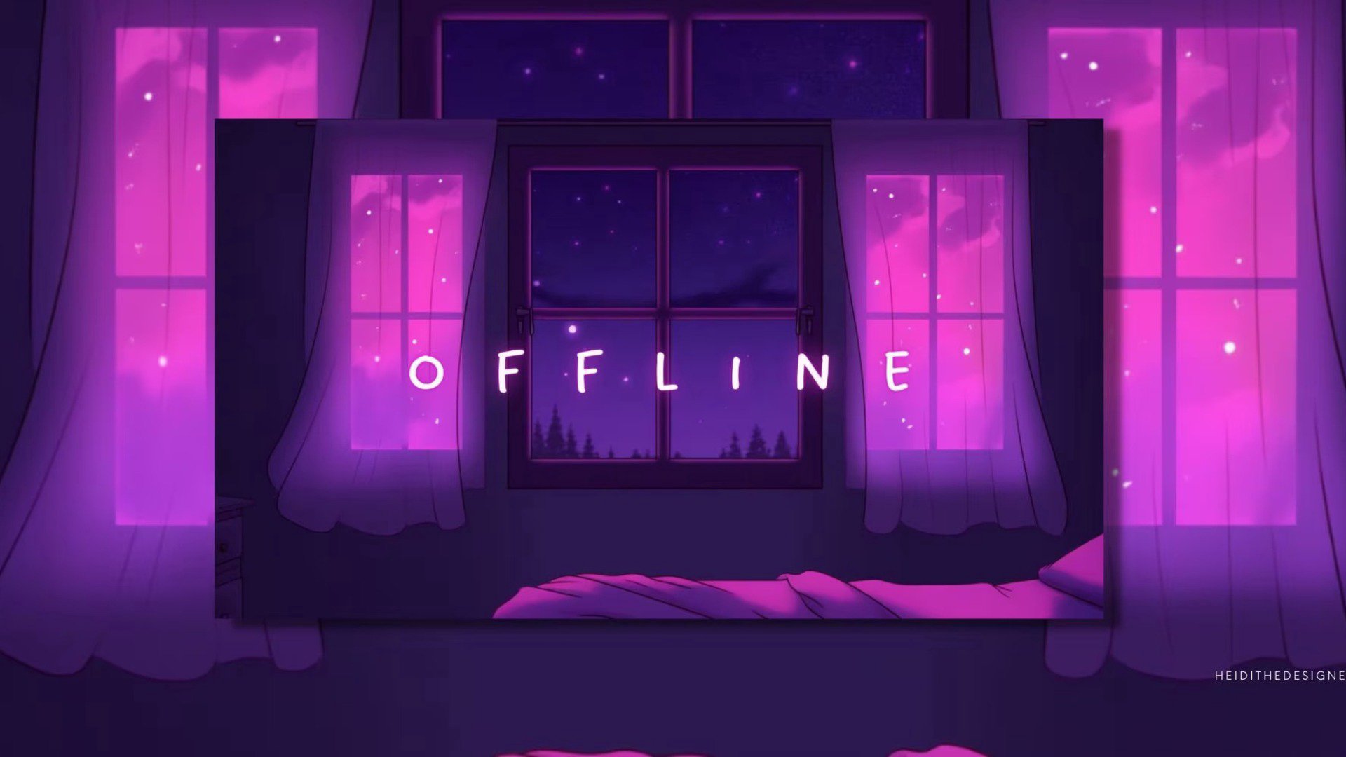 LadyGingertail Offline Background