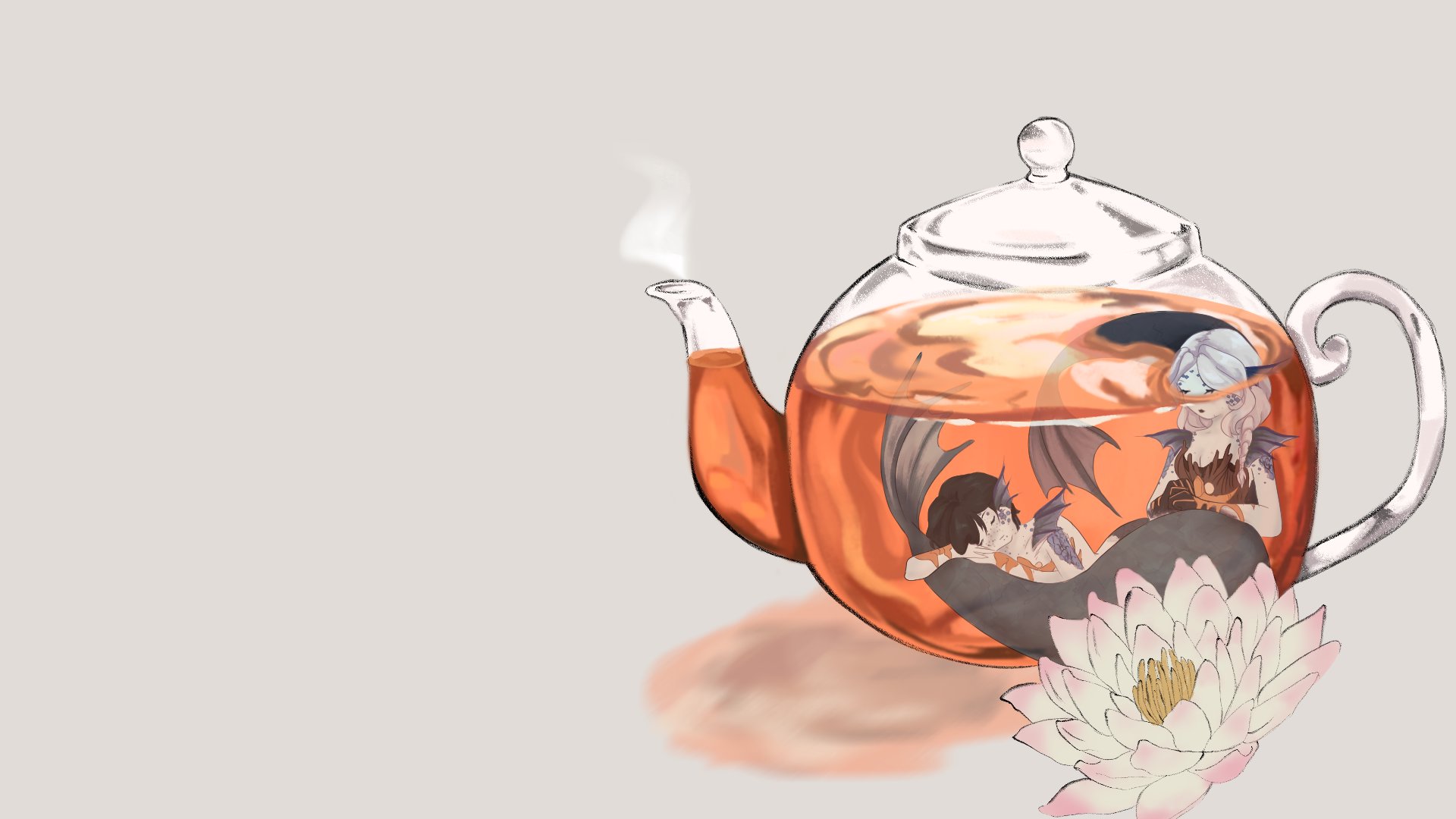 CalicoTea Offline Background