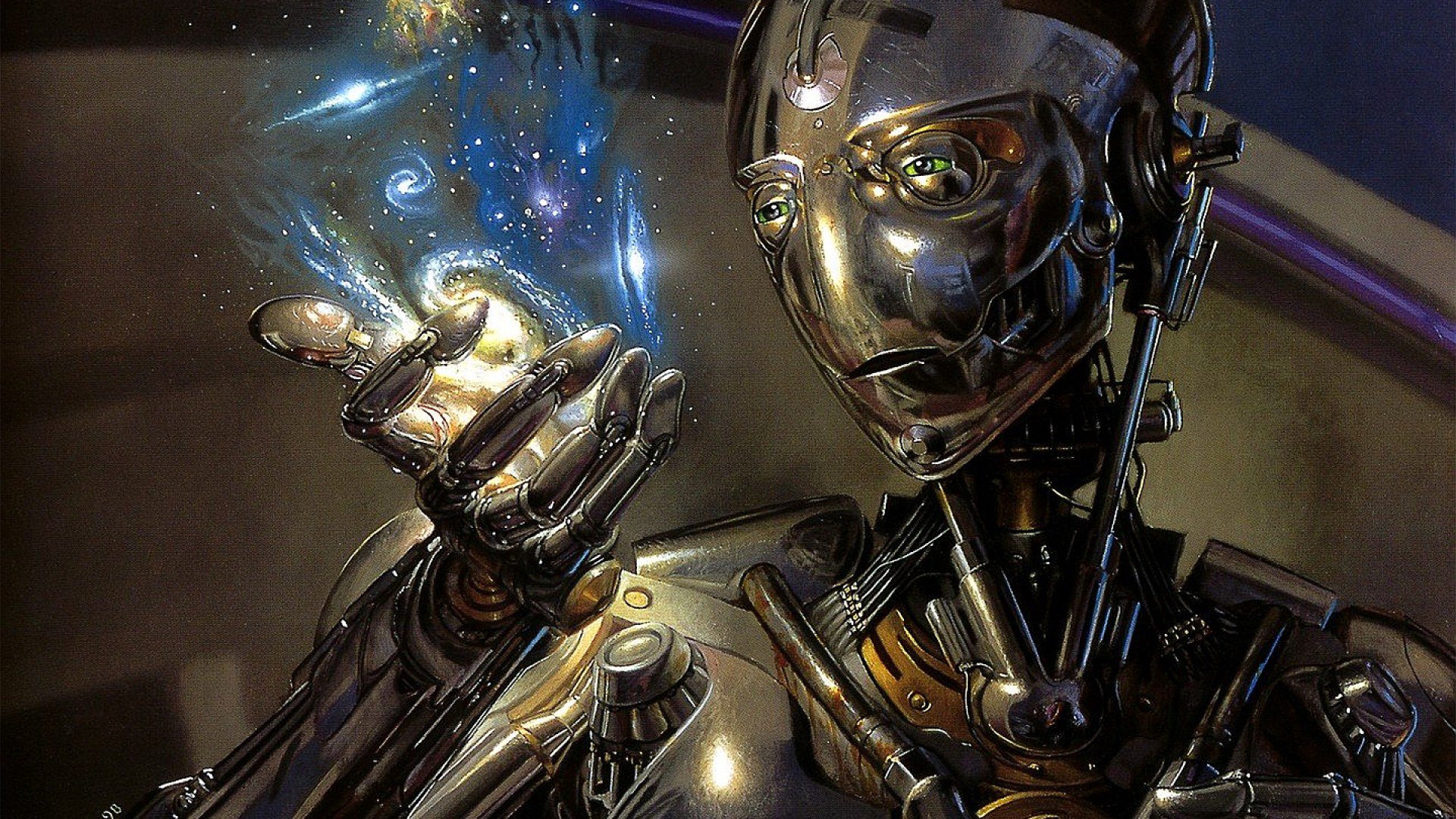 Roboter Offline Background