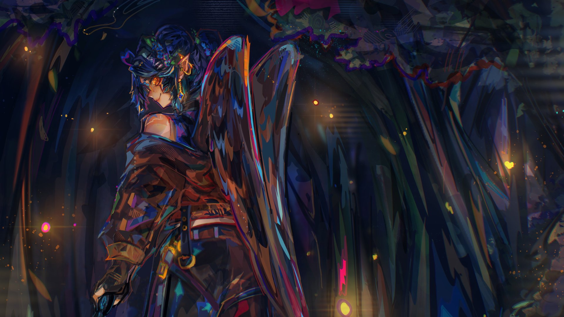 KatieDamon Offline Background